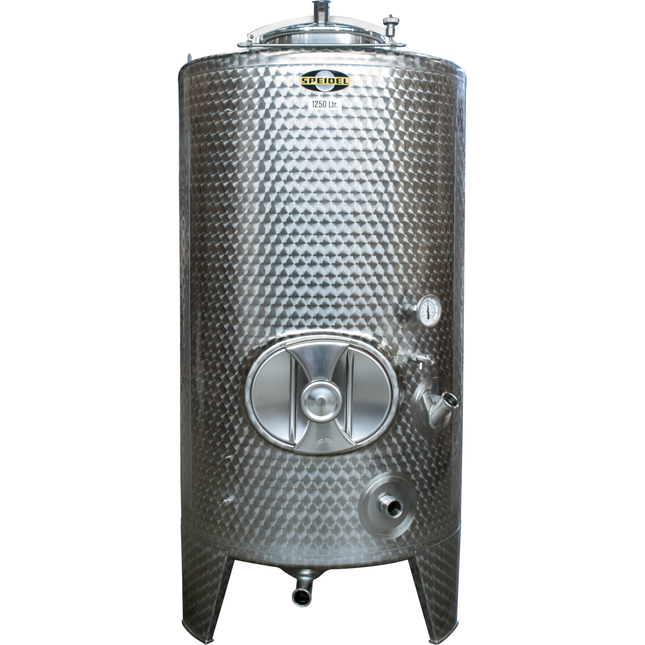 1250 l Speidel Sealed Tank with Manway, Top Hatch & Max Jacket - PLACEHOLDER