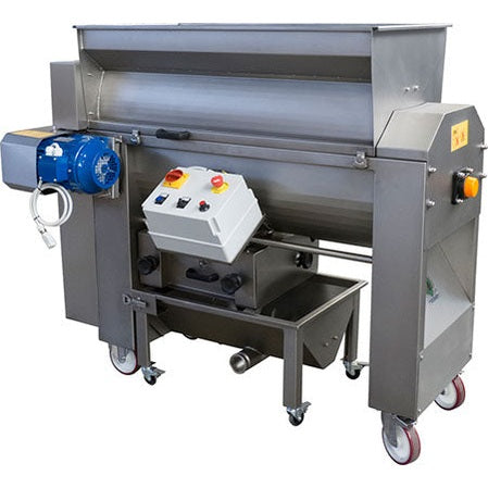 EnoItalia Jolly 60 Destemmer Crusher| Electronic Speed Control | Stainless Steel | 2.5 HP | 230V Single Phase