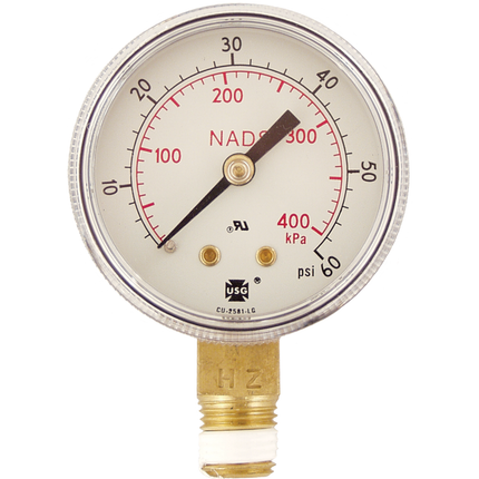 Gauge - Low Pressure (0-60 psi)