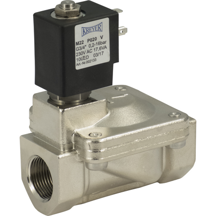 Solenoid Valve for Kreyer Fans - 230 v 3/4 in. - PLACEHOLDER