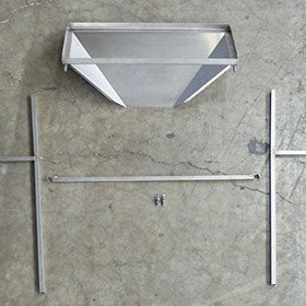 EnoItalia Stainless Stand and Chute - PLACEHOLDER