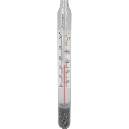 Hydrometer With Correction Scale