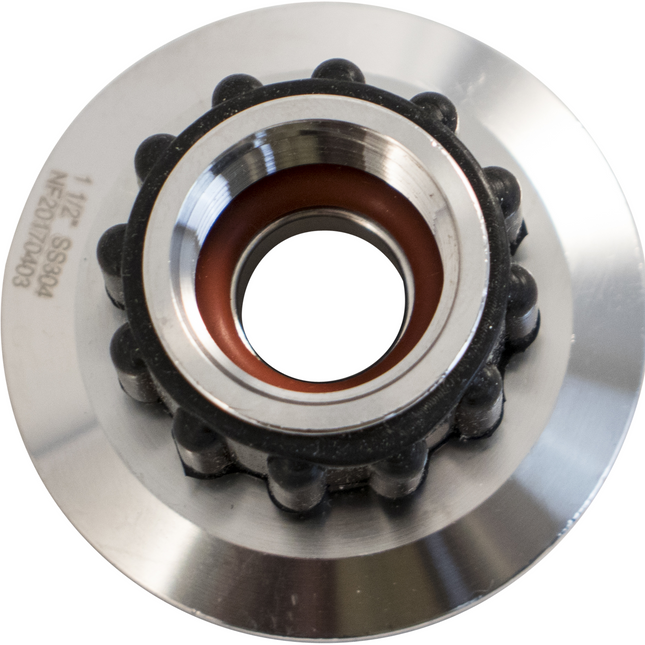 Blichmann Stainless QuickConnector - 1.5 in. T.C. x 1/2 in. NPT