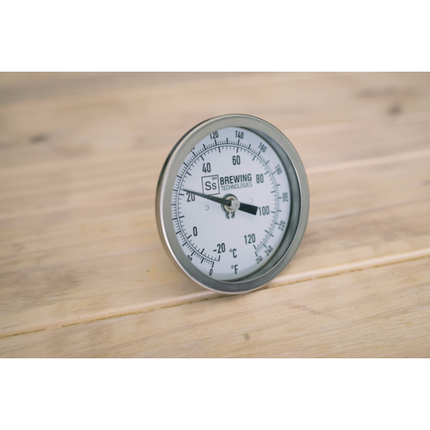 Threaded Thermometer for Ss Brew Kettle