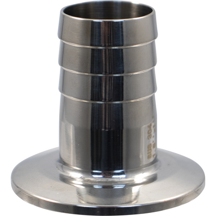 Stainless - 1.5 in T.C. x 1 in Barb (1.5 in. Short Stem)