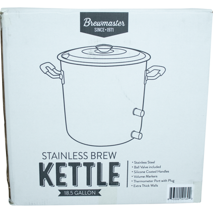 Brewmaster Brewing Kettle - 18.5 Gallon