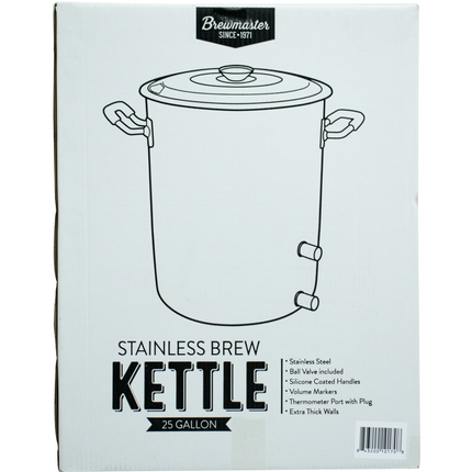 Brewmaster Brewing Kettle - 25 Gallon