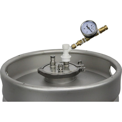 Kegmenter - 58 L (4 in T.C. Lid w/ Ball Lock Posts, Floating Dip Tube)