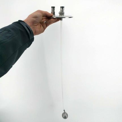 Replacement 4 in. T.C. Kegmenter Ball Lock Lid for FE581/FE582