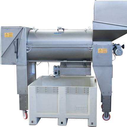 EnoItalia - Jolly 100 Reverse Crusher Destemmer w/ Cleaning System