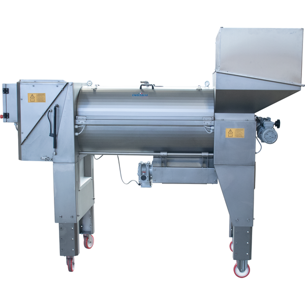 EnoItalia Jolly 100 Reverse Crusher Destemmer | Electronic Speed Control | Automatic Cleaning System | Stainless Steel | 13 tons/h | 220V 3 Phase