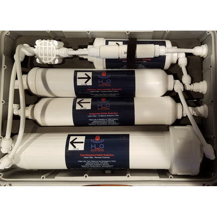 Replacement Filter Set for City Water BrewRO - Dual Carbon & DI 