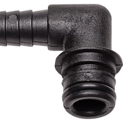 Hose Barb - 1/2in. barb, 90 degree elbow for H308 