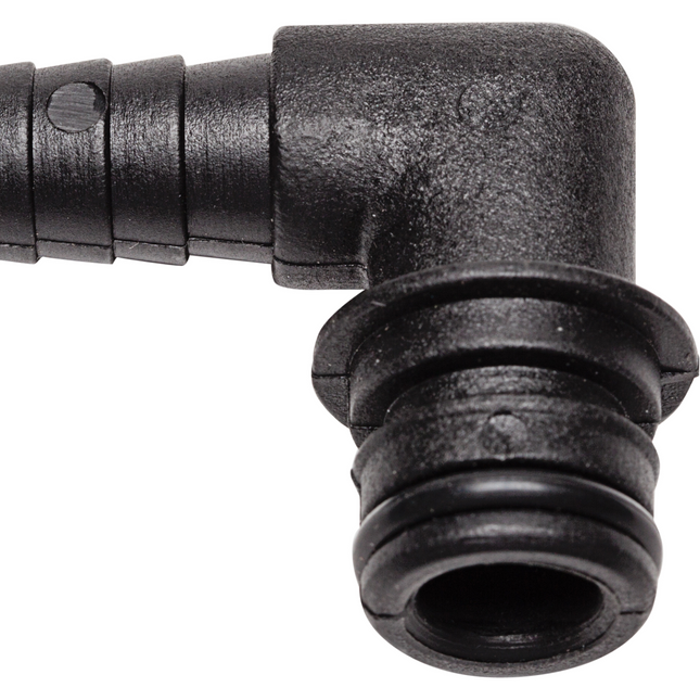 Hose Barb - 1/2in. barb, 90 degree elbow for H308 