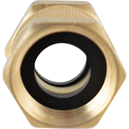 3/4 Female Garden Hose Thread x 3/4 Female Garden Hose Thread