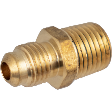 Brass - 1/4 in. flare x 1/4 in. mpt