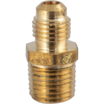 Brass - 1/4 in. flare x 1/4 in. mpt