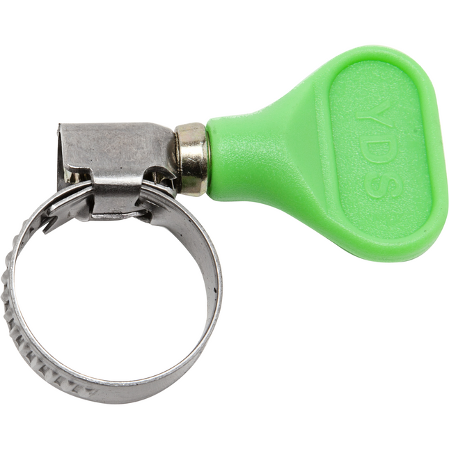 S/S Hose Clamp w/ Thumb Screw - Green - 3/4 inch