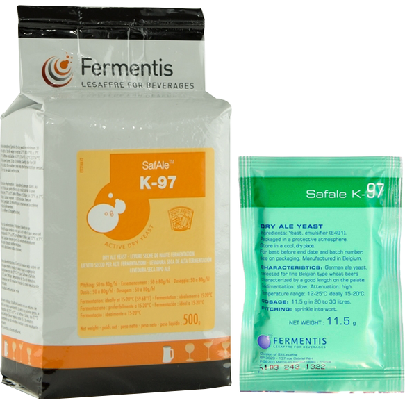 Fermentis Dry Yeast - Safale K-97 - PLACEHOLDER