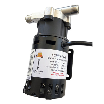 Chugger Pump - High Temperature Stainless Steel - X-Dry - Inline