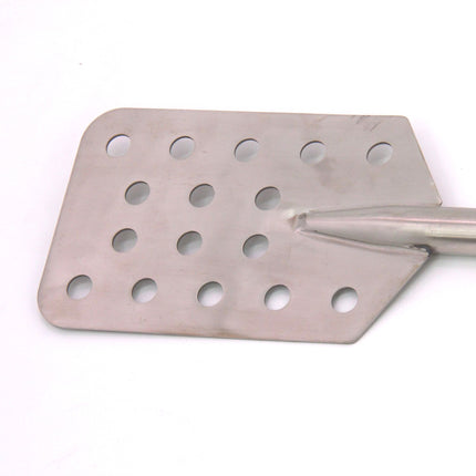 Stainless Steel Mash Paddle - 30 in. Long (With Drilled Holes) - Open Box