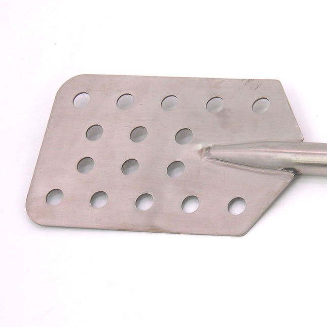Stainless Steel Mash Paddle - 30 in. Long (With Drilled Holes) - Open Box