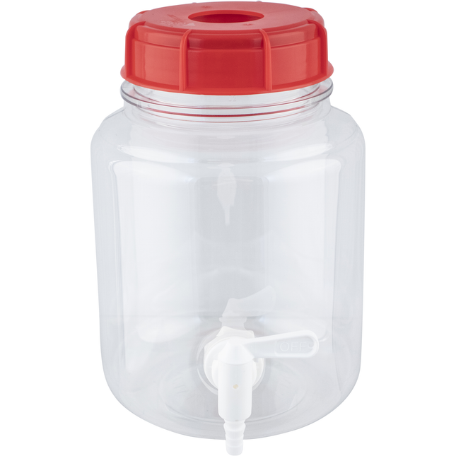 Fermonster 1 Gallon Carboy - Ported