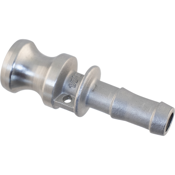 Stainless Steel Camlock - Male Cam X 1/2 in. Barb (Type E)