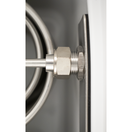KOMOS Stainless 2 Tap Jockey Box - Rear Entry