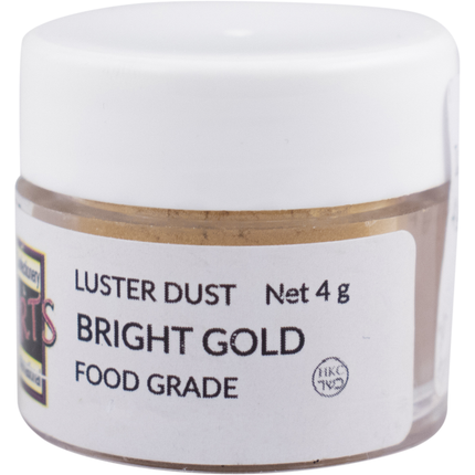 Food Grade Luster Dust - Bright Gold - 4 g