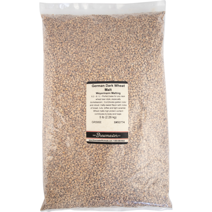 Malt - Weyermann Dark Wheat - Per Lb (Showroom Only)