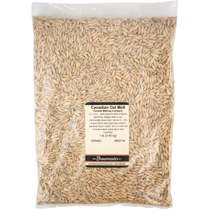 Malt - Canada Malting Oat Malt - Per Lb (Showroom Only)