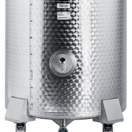 Speidel 1000L RO-Z Dish Bottom Open Top Mixing Tank w/ Casters