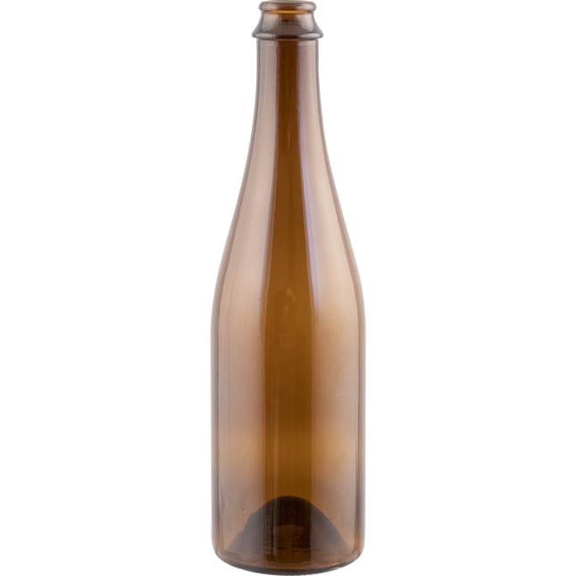 Bottles - 500ml Amber Champagne/Belgian Style - Case of 12