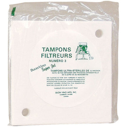 Buon Vino Super Jet Filter Pads - Sterile - PLACEHOLDER