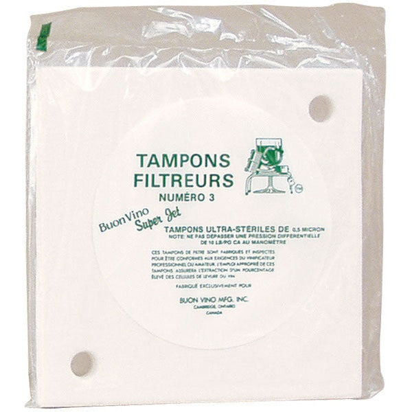 Buon Vino Super Jet Filter Pads - Sterile - PLACEHOLDER
