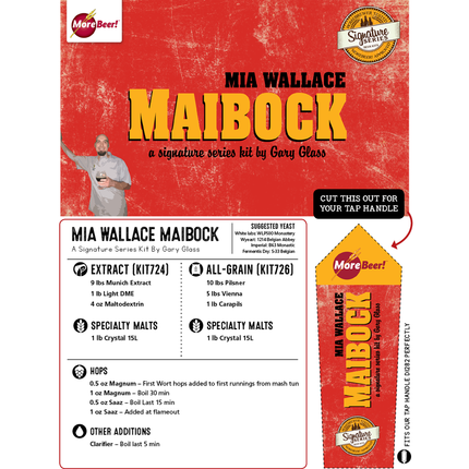 Kit (All Grain) Gary Glass' Mia Wallace Maibock - PLACEHOLDER