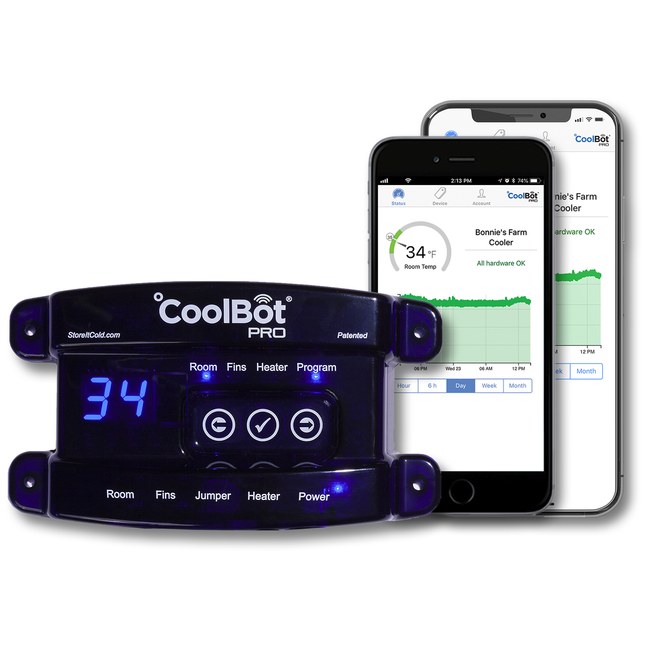CoolBot Pro - Walk-In Cooler Controller for Window A/C Unit (WiFi Enabled)