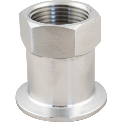 Stainless - 1.5 in.T.C. x 1 in. FPT