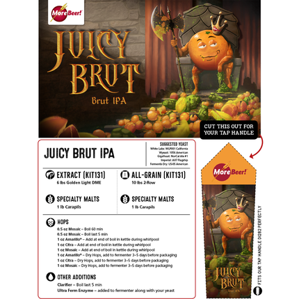Kit (All Grain) - Juicy Brut IPA - PLACEHOLDER