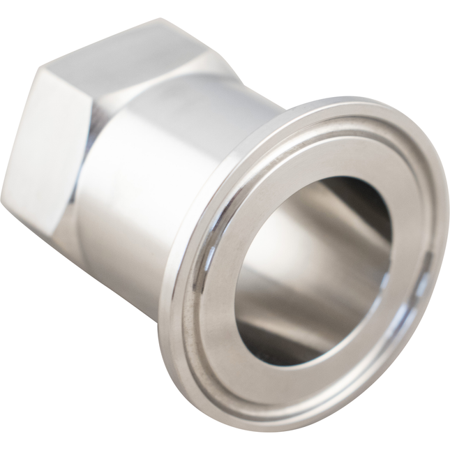 Stainless - 1.5 in.T.C. x 1 in. FPT