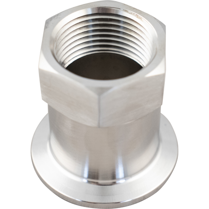 Stainless - 1.5 in.T.C. x 1 in. FPT
