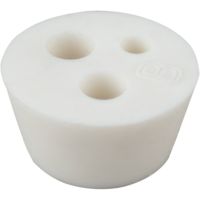 CoolStix 3-Hole Silicone Stopper - #10