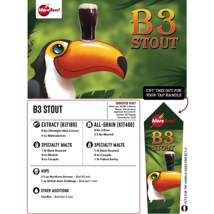Kit (Extract) - B3 Stout - PLACEHOLDER
