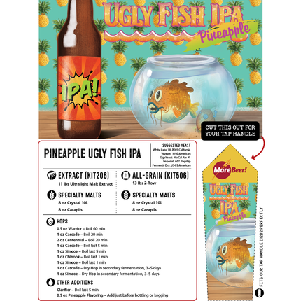 Kit (Extract) - Pineapple Ugly Fish IPA - PLACEHOLDER
