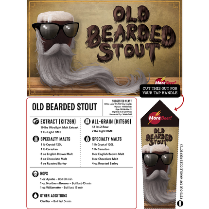 Kit (Extract) - Old Bearded Stout - PLACEHOLDER