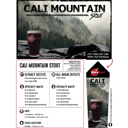 Kit (Extract) - Cali Mountain Stout - PLACEHOLDER