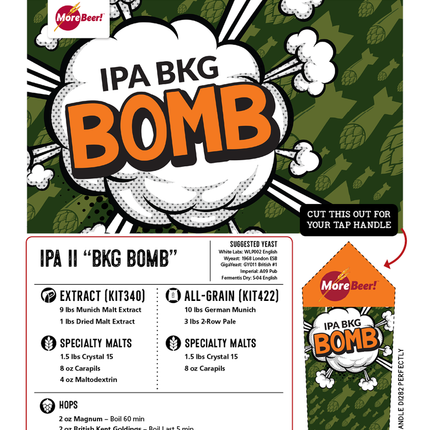 Kit (All-Grain) - IPA II “BKG Bomb” - PLACEHOLDER