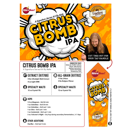 Kit (Extract) - Nate's Citrus Bomb IPA - PLACEHOLDER
