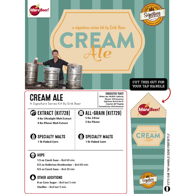 Kit (Extract) - Cream Ale by Erik Beer - PLACEHOLDER